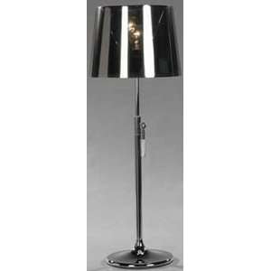  Lite Source LS 21810 Adjustable Table Lamp, Chrome with 