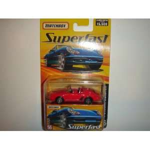    2005 Matchbox Superfast Porsche Boxster Red #56 Toys & Games