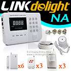 WIRELESS HOME SECURITY SYSTEM HOUSE ALARM with AUTO DIA