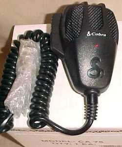 Cobra CA 75 Power Amplified CB Radio Mic  