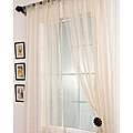   inch striped linen and voile weaved sheer curtain today $ 24 99 sale