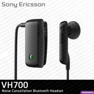 Sony Ericsson VH700 Noise Shield Canceling Clipping Bluetooth Headset 