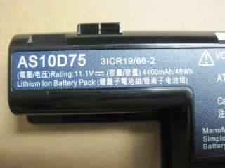 Acer Aspire 5742 6475 battery AS10D75  