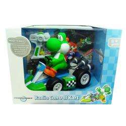 Super Mario Brothers 18 Scale Remote Control Yoshi Kart Toy 