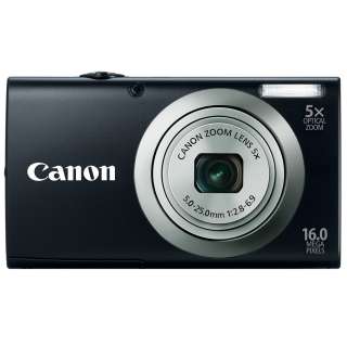 Canon Powershot A2300 16MP Black Digital Camera  