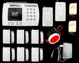 99zone Autodial Wireless Home Security Alarm System F45  