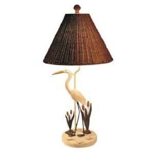  White Heron Bird Table Lamp