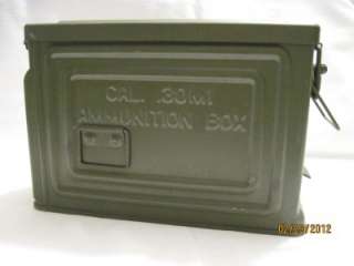   Military Reeves 30 Cal. M1 Ammunition Box   Outstanding Condition