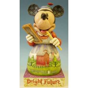  Jim Shore Disney Traditions   Minnie Mouse Bright Future 