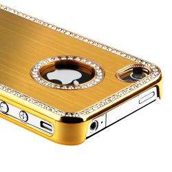 Bling Luxury Gold Snap on Case for Apple iPhone 4/ 4S  