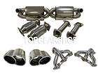 Porsche 911 Turbo 996 Stainless balanced Exhaust Decats 200 Cell 