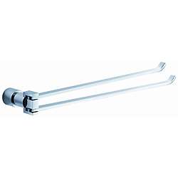 Fresca 15 inch Towel Bar with Two Swivel Arms  