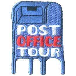 Post Office Tour Sew On Embroidered Patch Badge New  