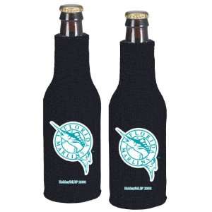 Florida Marlins Beer Bottle Koozie  Marlins Bottle Suit with Zipper 