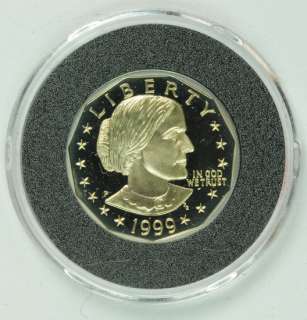 1999 P US MINT SUSAN B ANTHONY ONE DOLLAR COIN  