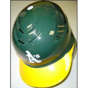   Athletics Left Flap CoolFlo Official Batting Helmet