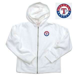  Texas Rangers MLB Girls Lucky Full Zip Hooded Jacket 