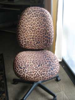 Office chair seat cover LEOPARD NEW  
