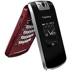 Blackberry Flip 8220 Unlocked GSM Red Smartphone (Refurbished 
