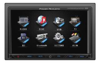 double din in dash tft/lcd touchscreen with built in dvd 