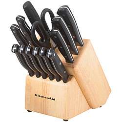 KitchenAid Stamped 16 piece Cutlery Set  