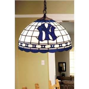 Team Logo Hanging Lamp 16hx16l Ny Yankees