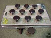 LOT OF 10 NEW OIL RUBBED BRONZE CABINET KNOB KNOBS  