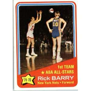  1972 73 Topps Basketball #250 Rick Barry All Star New York 