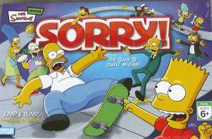 The Simpsons Sorry Game Homer & Bart Simpson  
