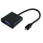 type Micro hdmi to VGA female output projector monitor adapter for 