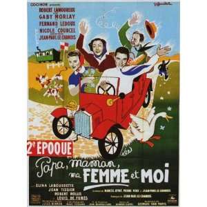  Papa, Mama, My Woman and Me Poster Movie French (11 x 17 