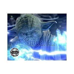  Star Wars Yoda Force Lightning Print Toys & Games