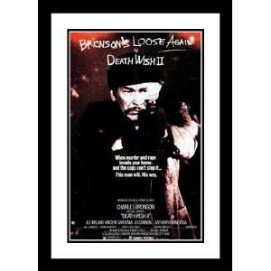  Death Wish 2 32x45 Framed and Double Matted Movie Poster 