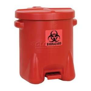 Safety Biohazardous Waste Can   14 Gallon  Industrial 