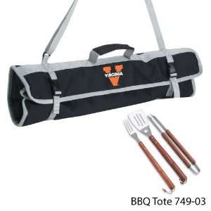   University of Virginia 3 Piece BBQ Tote Case Pack 8