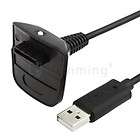 For Xbox 360 Wireless Controller USB Play Charger Charging Cable