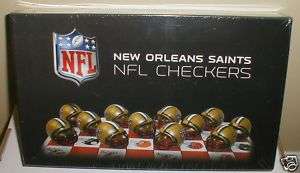 New Orleans Saints Checkers Set  