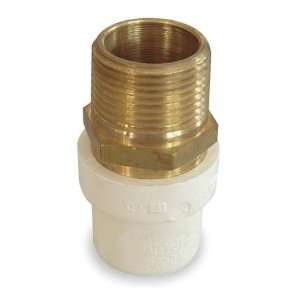  CPVC CTS Adapter Adapter,1/2 In,Slip x MPT,CPVC,Copper 