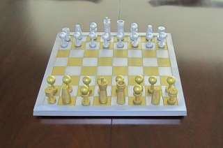 Handcrafted Metal Chess Set  