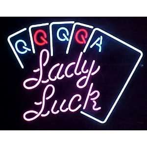 Lady Luck Sign 