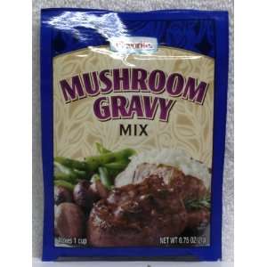 Mushroom Gravy Mix Flavorite 6   0.75 oz Grocery & Gourmet Food