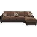 Cocoa Two tone Sectional Set Today 