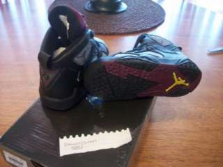 Air Jordan 7 Original Bordeaux sz 6c OG Nike Baby Infant Sky Jordan 