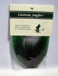 Custom Angler Bucktail Kelly Green Fly Tying Fishing  