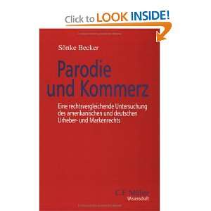  Parodie und Kommerz. (9783811451551) Books