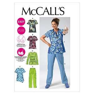 McCalls Patterns M6473 Misses/Womens Tops and Pants, Size RR (18W 
