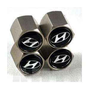  Hyundai Tire Valve Steam Caps 4 pcs Automotive