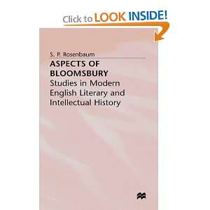  Aspects of Bloomsbury (9780333720424) Rosenbaum S. Books