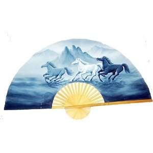  Hand Painted Fan Horses 35