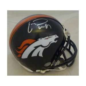 Eric Decker Autographed Denver Broncos Mini Helmet